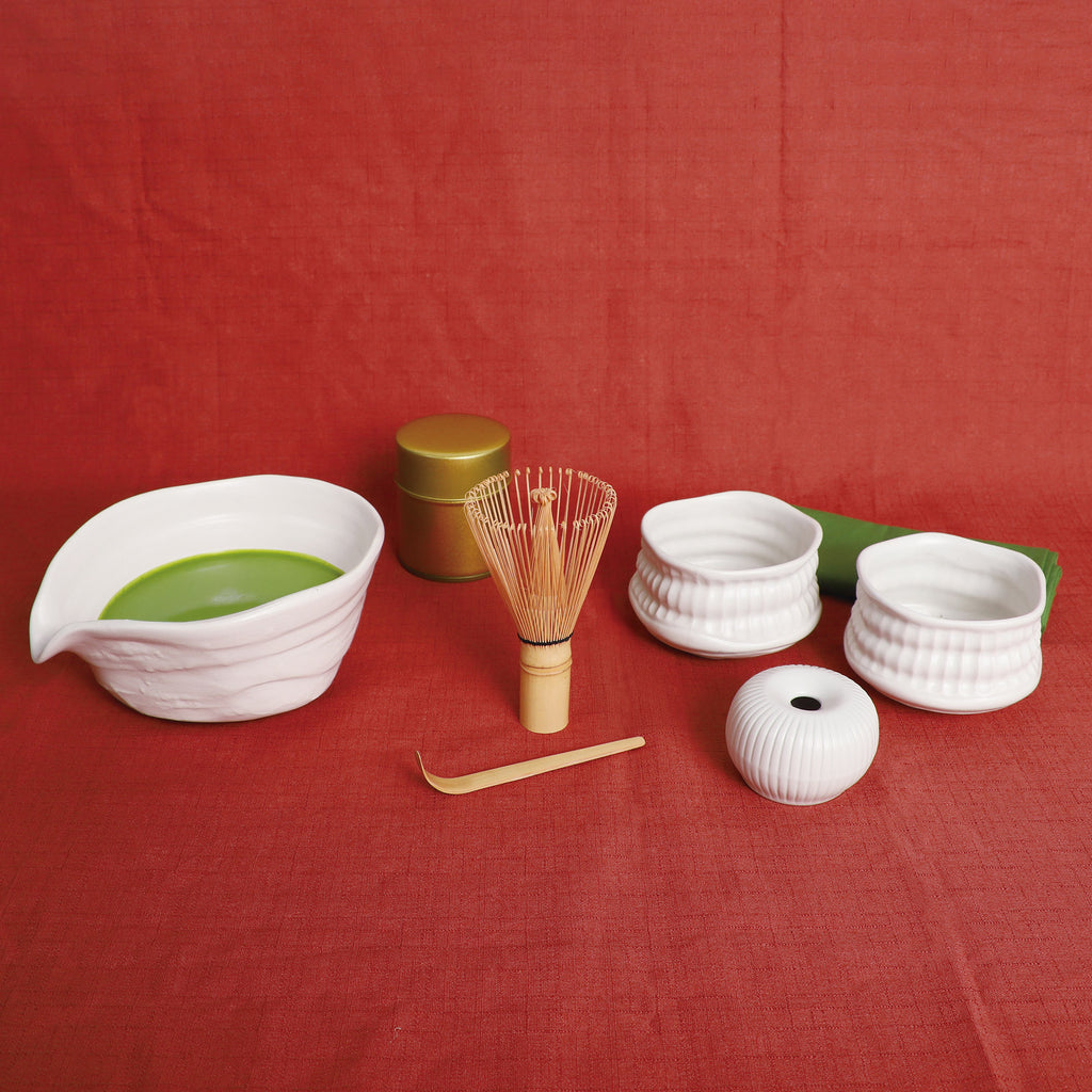 振舞いお抹茶セット 白マット – YOUBI.shop【用美公式オンライン】
