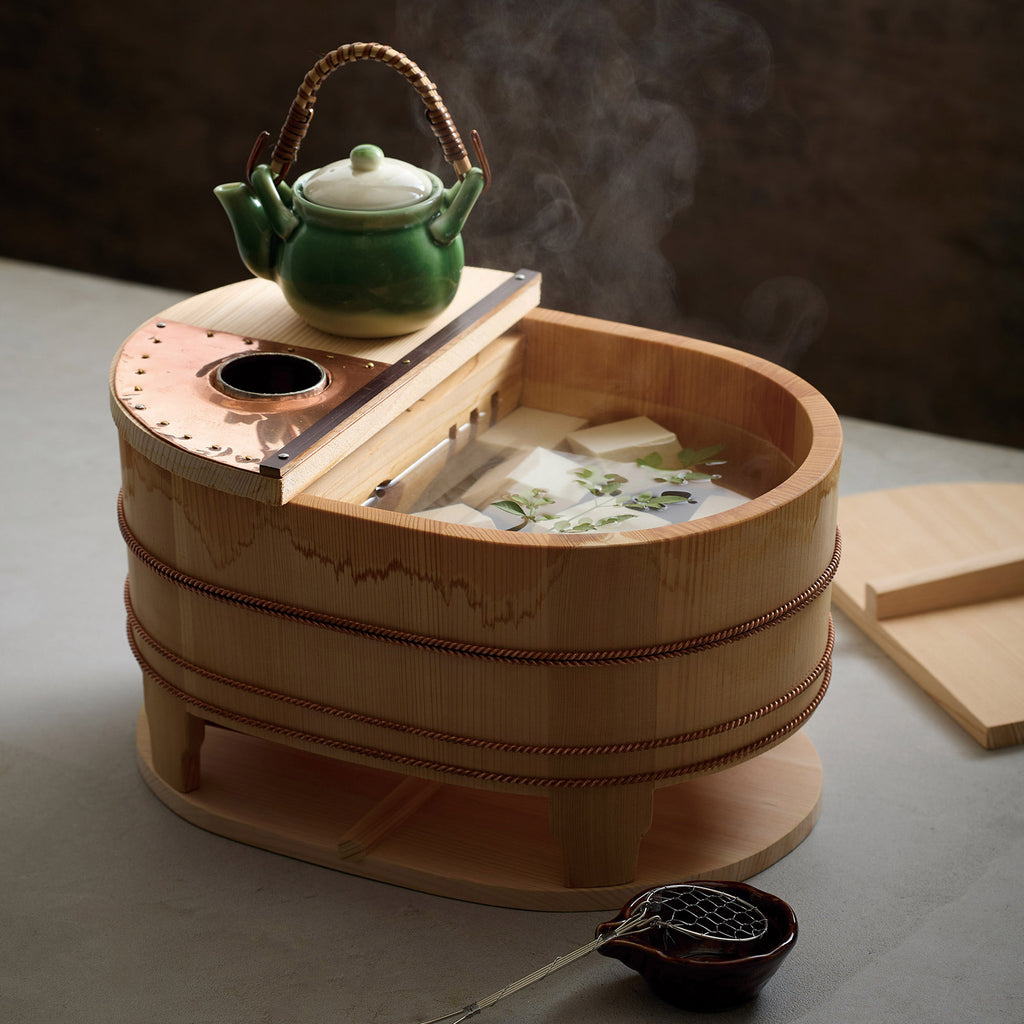 椹・小判型湯豆腐セット ＜木炭専用＞ – YOUBI.shop【用美公式オンライン】