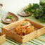 竹･天ぷら盛皿 クリアー （ステンレス目皿付）