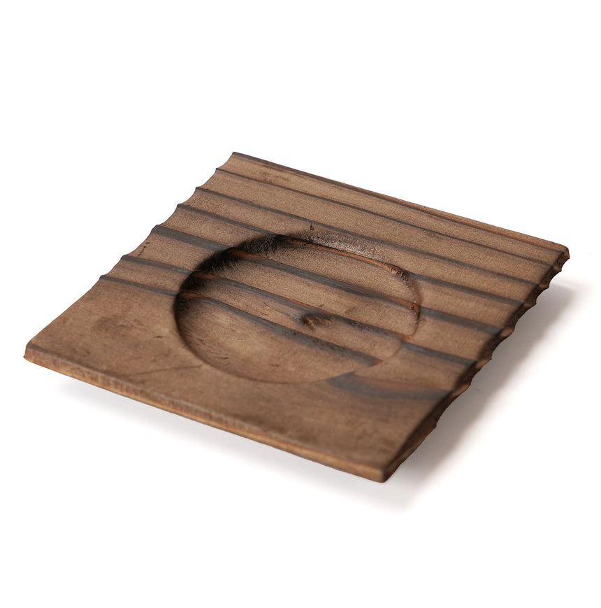 Burnt cedar chawanmushi tray