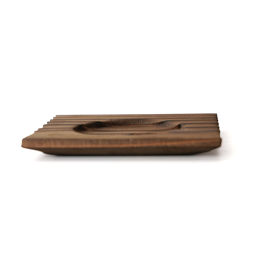 Burnt cedar chawanmushi tray