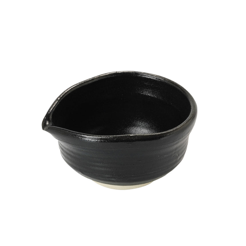 赤津焼・片口 黒織部