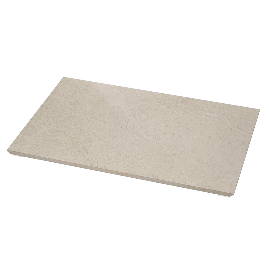 石紋(せきもん)板皿(白)