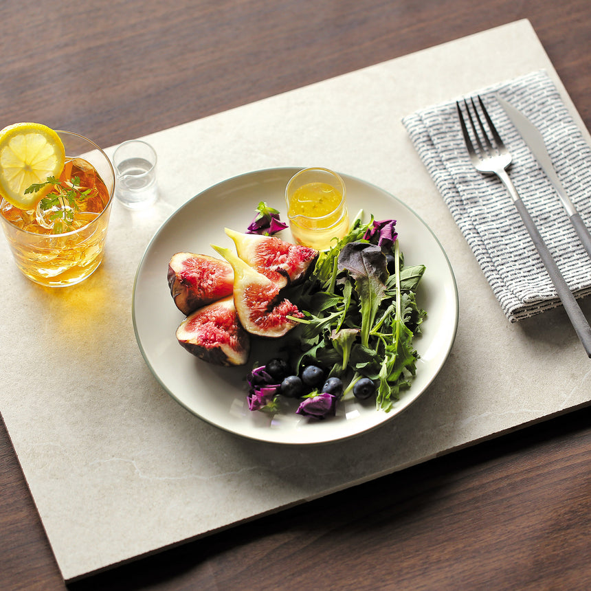 石紋(せきもん)板皿(白)