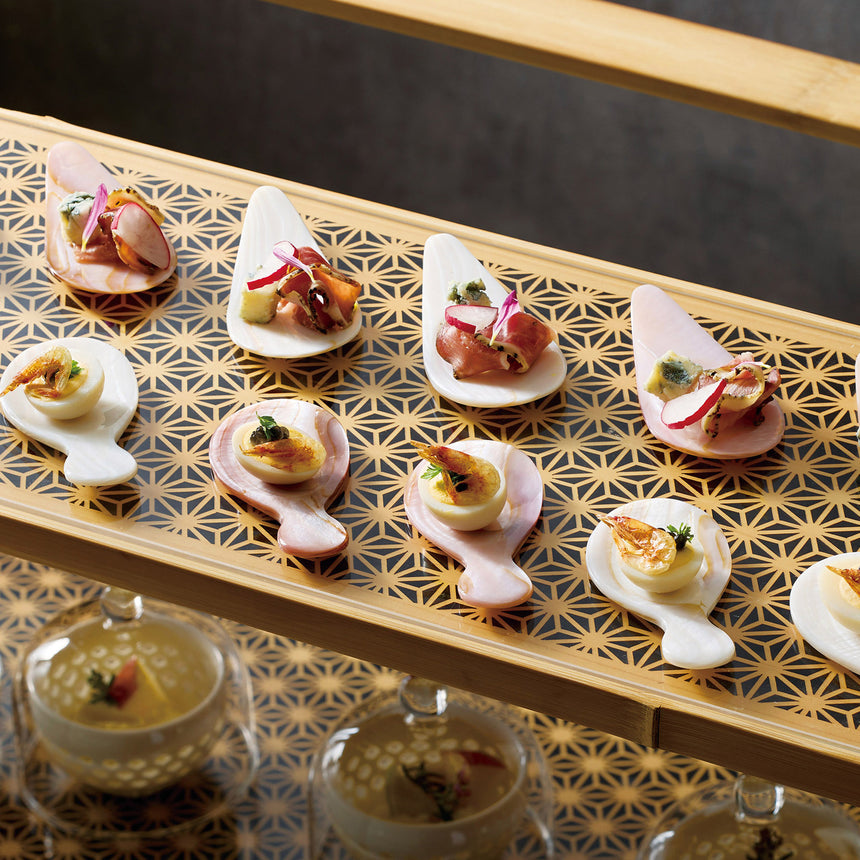 シェルアミューズスプーン　オーバル