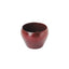 木製デザートカップ 赤摺