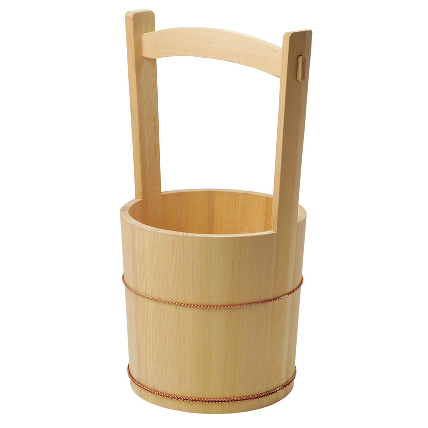 Sawara wood and bucket