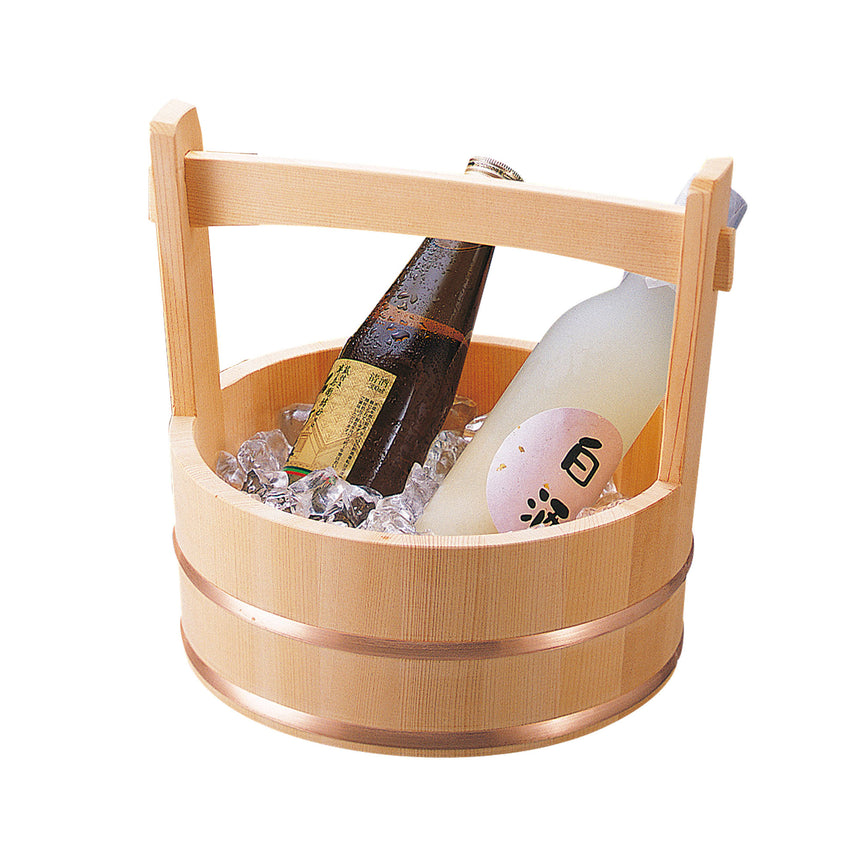 岡持型冷酒クーラー（銅タガ）