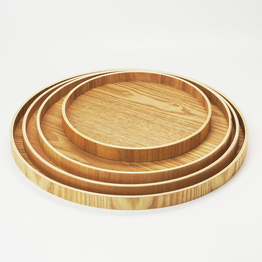 丸盆　ナチュラル