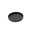 Round tray, black