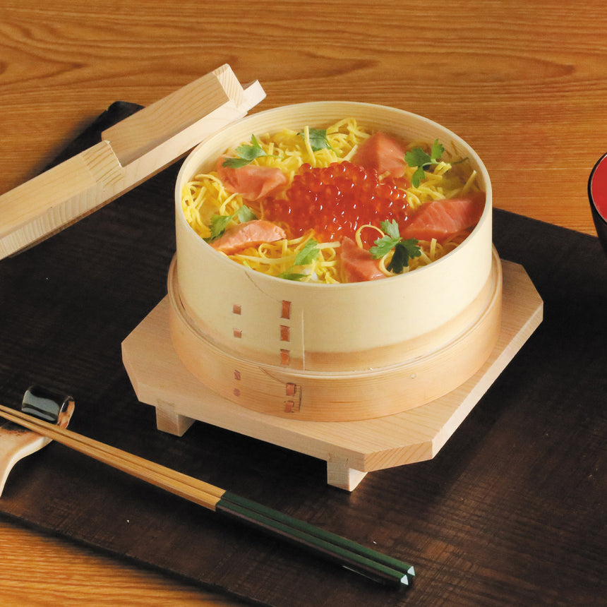 白木ワッパせいろ(ハカマ付)15Bセット