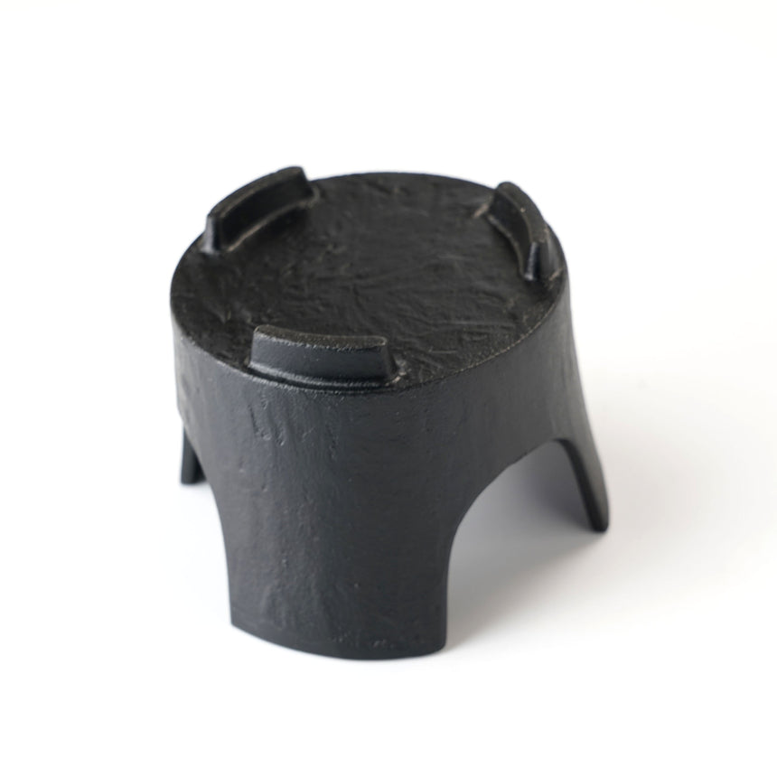 Aluminum mini stove (black) with fire tray and base plate