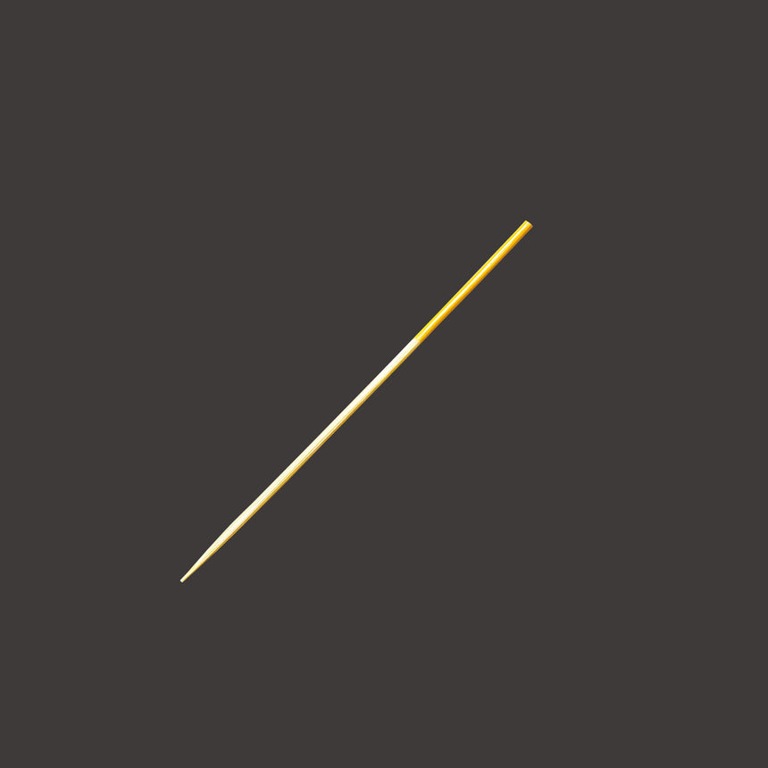 彩り竹丸串(100本入) 細 (黄)