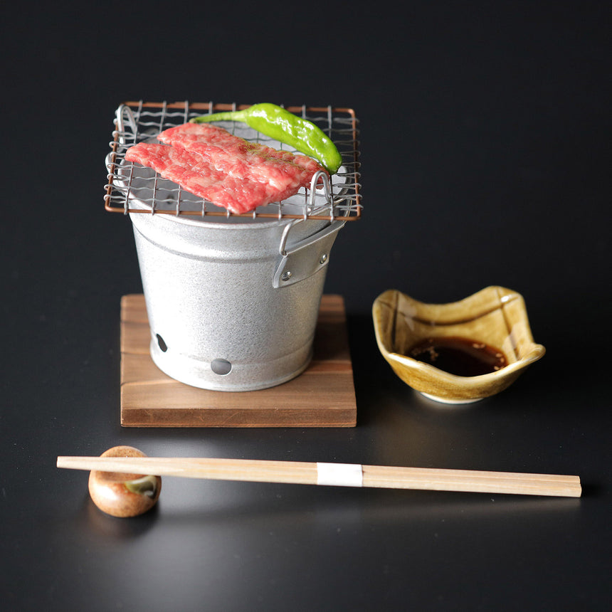 バケツ型ミニコンロ