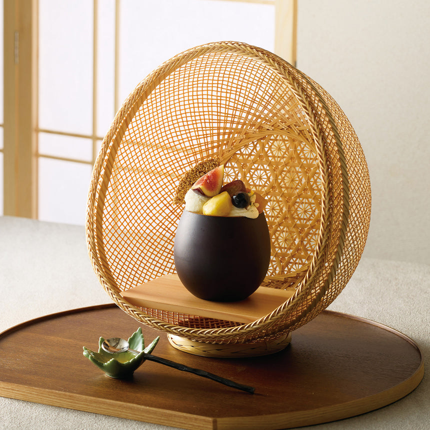 Bamboo Cocoon Food Basket