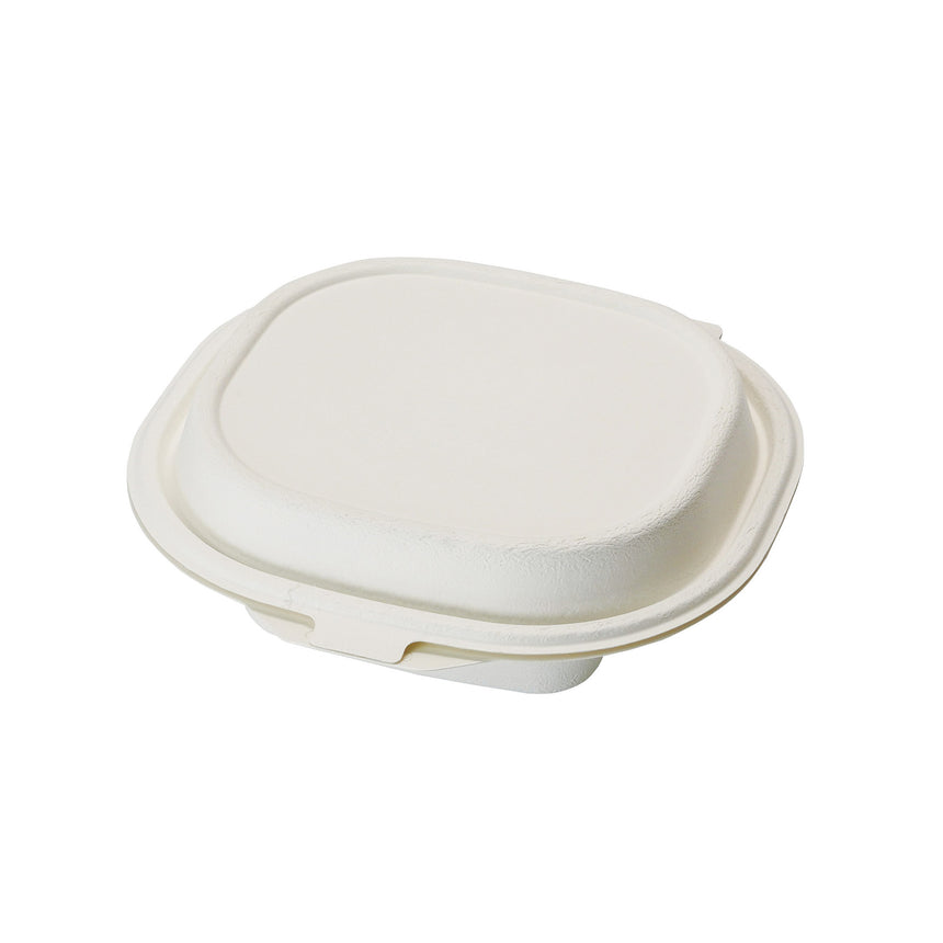 紙弁当BOX（にゃ～ん）白　（25個入）