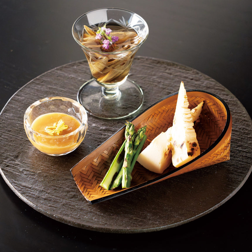 上竹細工・ミニ長箕篭