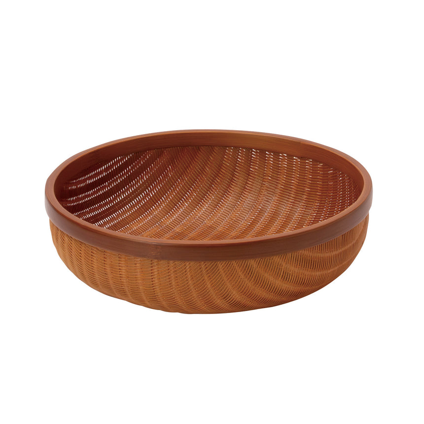 上竹細工・細編みざる篭