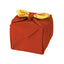 Jubako wrapping, plain on both sides (red x golden brown) &lt;10 pieces&gt;