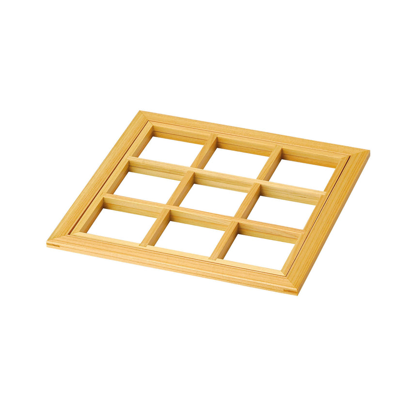 Hinoki openwork food box (small)