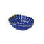 Oval Chrysanthemum Plate (Blue)