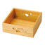 Hinoki openwork food box (large)