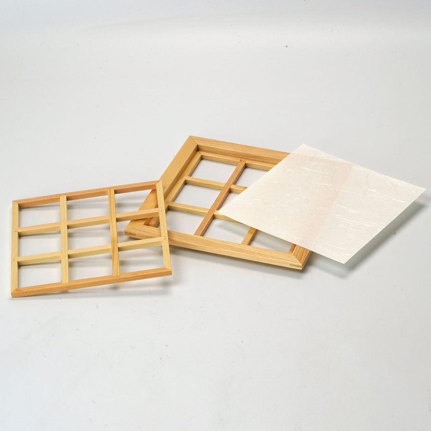 Hinoki openwork food box (small)