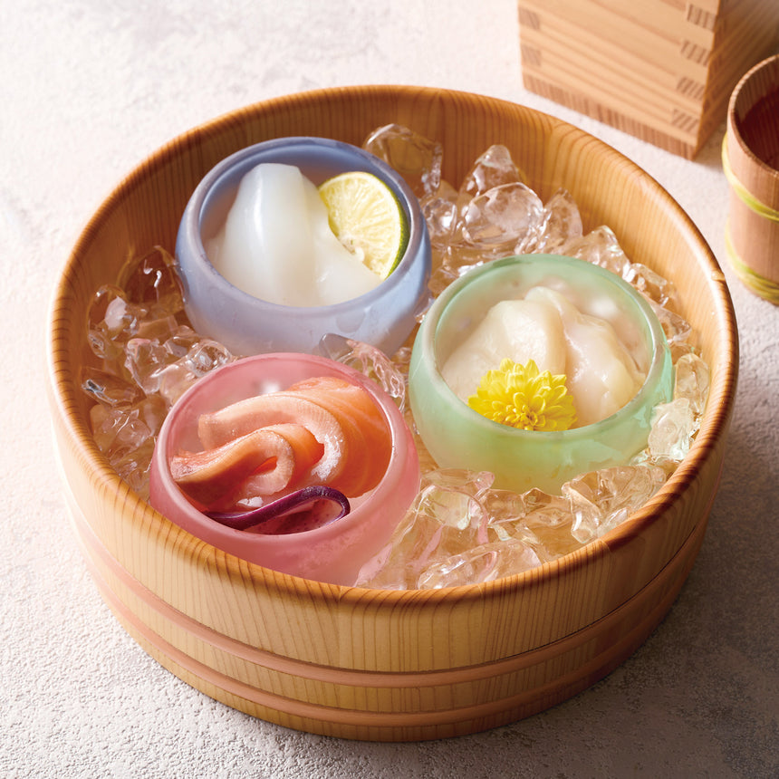 うす霧硝子小鉢　ピンク