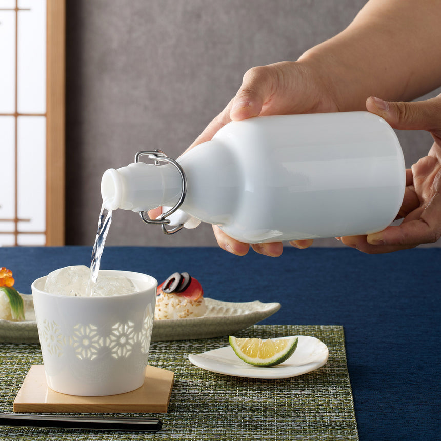 Glass Instrument Stopper Bottle