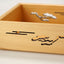 Hinoki openwork food box (small)