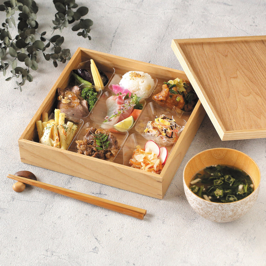 デリ弁当箱・タモ