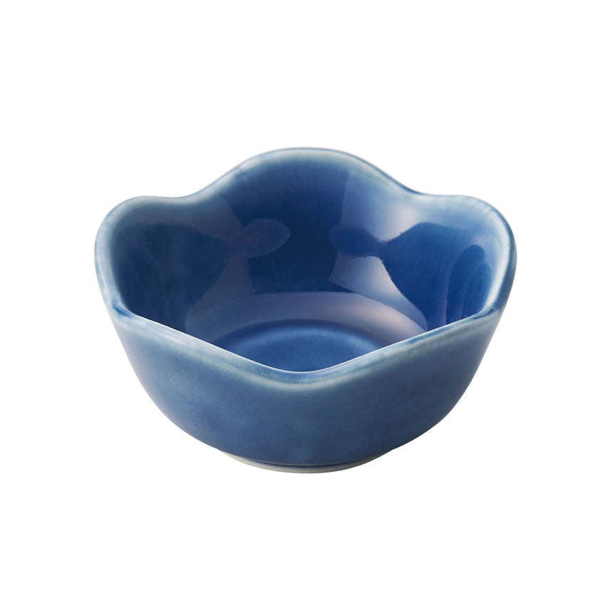 花梅小鉢　ブルー