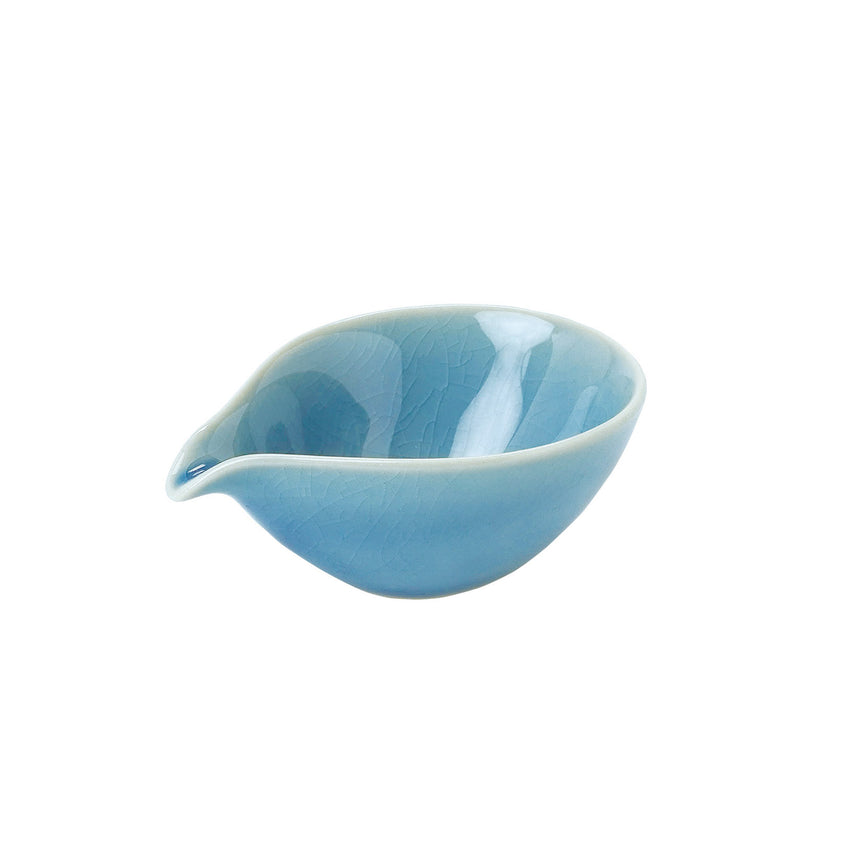 淡色片口小付　ブルー