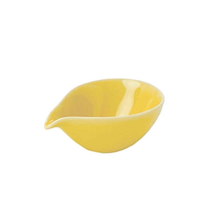 淡色片口小付　イエロー