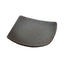陶器・黒鉄(くろがね）小皿 角