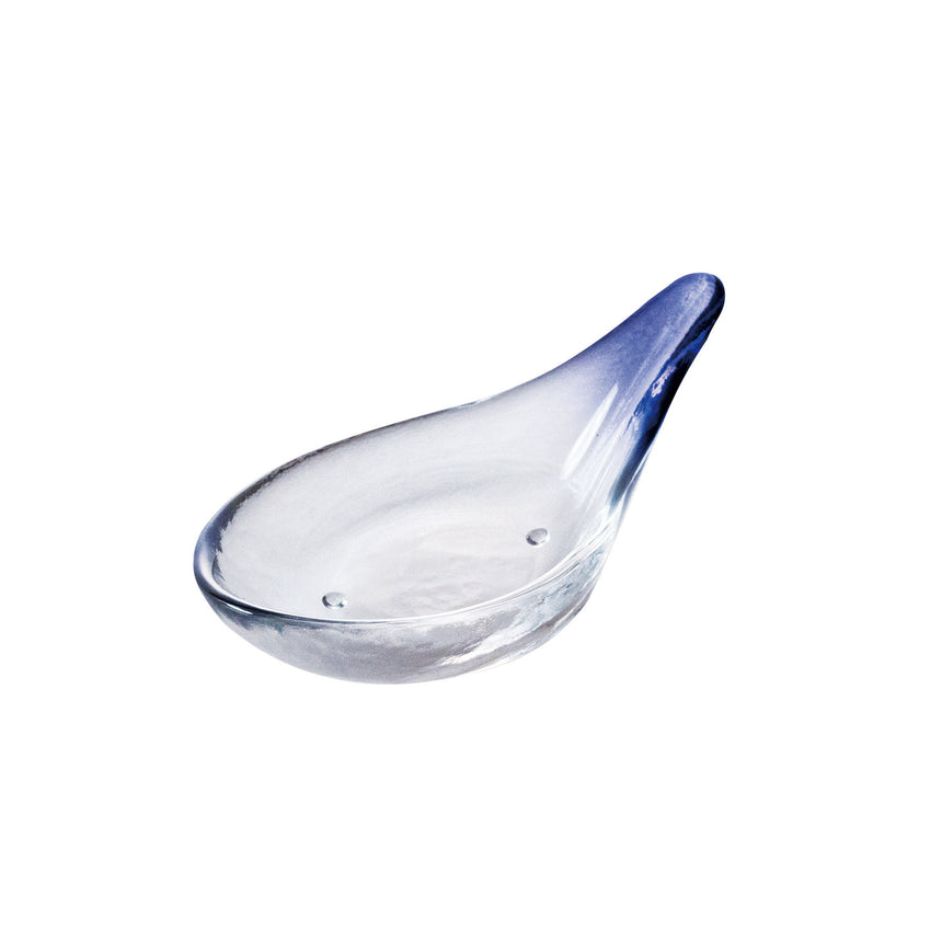 硝子ミニ小鉢　彩りレンゲ　瑠璃