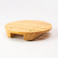 Plain wood sushi plate (B) (with non-slip surface)