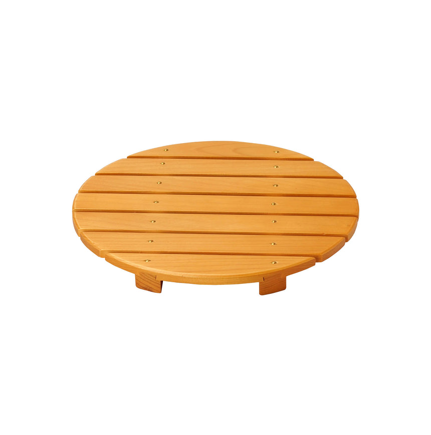 Sawara colored serving tray
