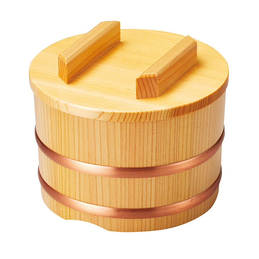 Specially selected Sawara wood chirashi tub (deep type)