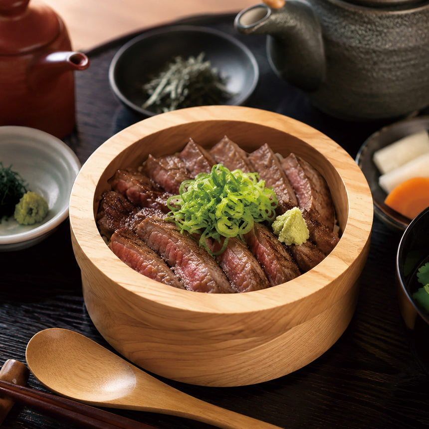 桧・くり抜き鉢