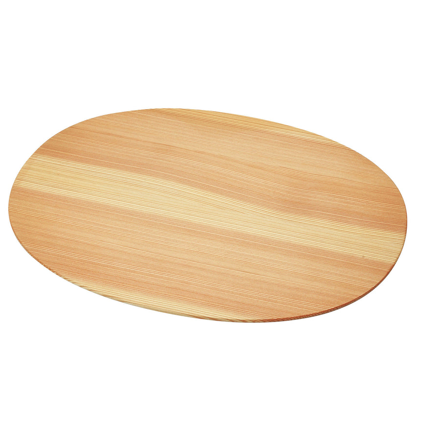 Cedar plate tray (oval)