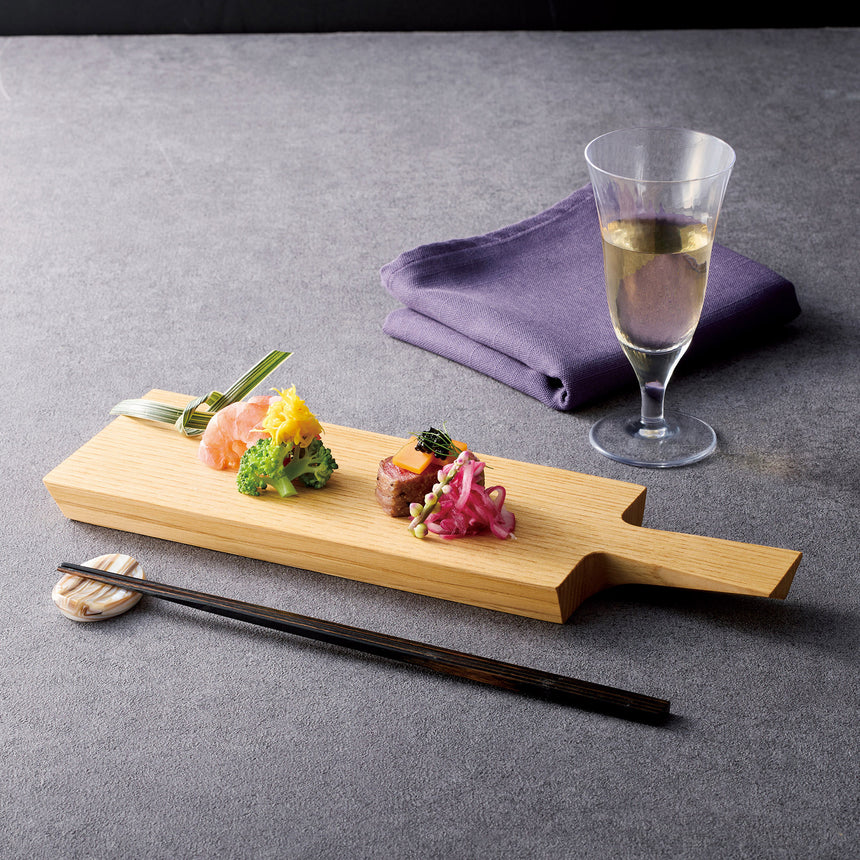 Cooking board with handle