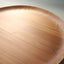 Large round cedar plate (clear)