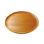 Large round cedar plate (clear)