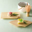 Horse chestnut fan-shaped plate (clear)