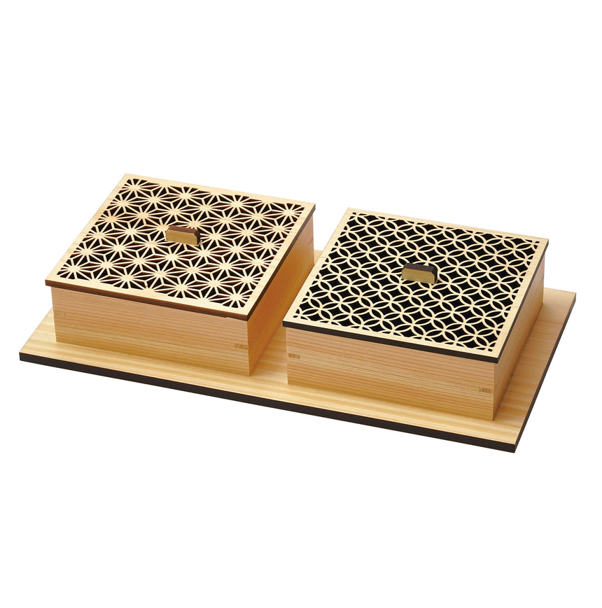 ひのき一双料理箱