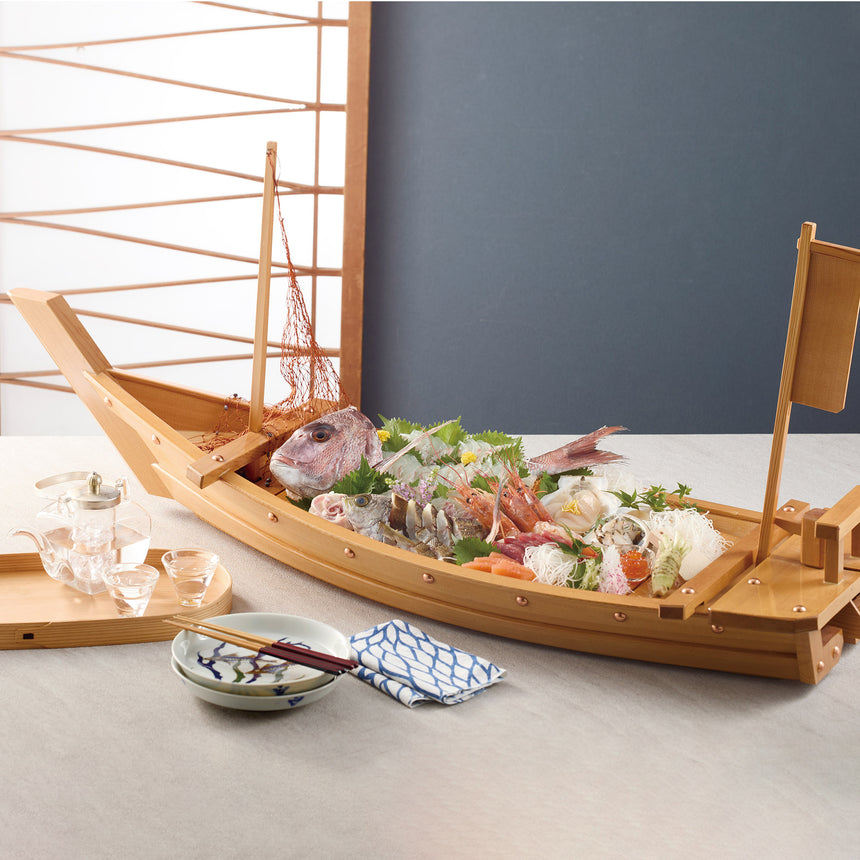 Cypress cooking boat (with net)