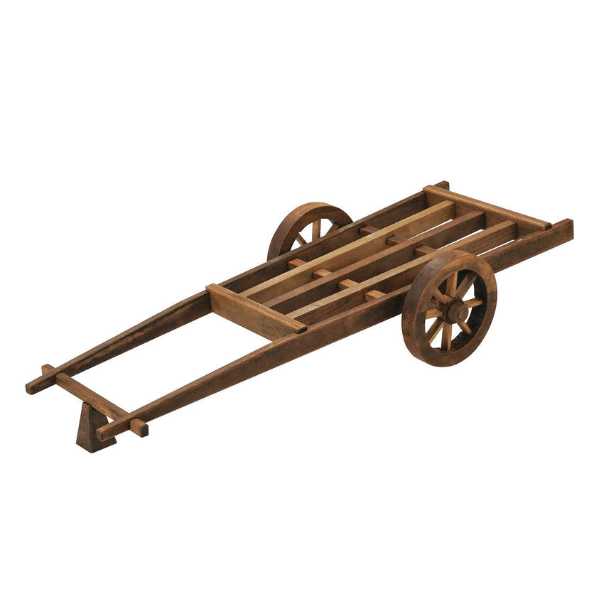 Mini cart (for display) dark brown