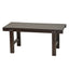 Hinoki wood bench (antique color)