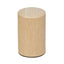 Wood grain tea canister Oak